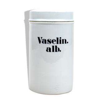 Pot en porcelaine pharmacie vaseline