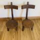 Pair of Brutalist Chairs