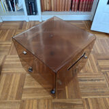 Smoked Plexiglas coffee table