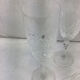 5 baccarat crystal flutes made in france