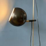 Lampadaire vintage en forme d'œil noir du milieu du siècle