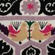 Vintage hand-embroidered tablecloth 65x361 cm