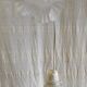 Suspension with 3 glass tulips - mid 20th century.