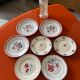 Mismatched dessert plates
