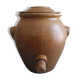 large antique vinegar cruet glazed stoneware old french stoneware vinegar cruet