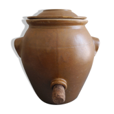 large antique vinegar cruet glazed stoneware old french stoneware vinegar cruet