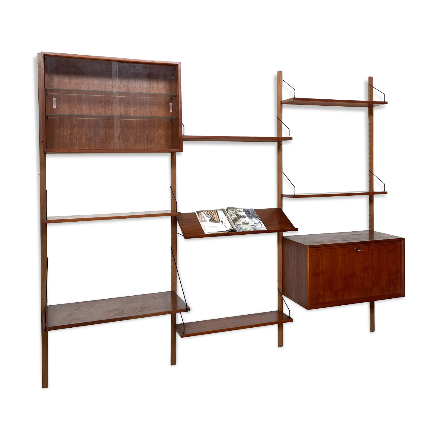 Vintage Poul Cadovius Royal System wall system wall unit