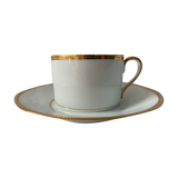 Jammet Seignolles Limoges porcelain and gold cup