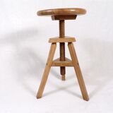 Screw vintage industrial stool