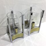 Sciolari – Pair of triangle wall lights