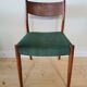 Lot of 6 chairs in 60s Scandinavian style teak