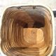 Umbrella stand in rattan and brass 60s/70s