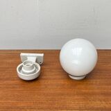 German wall lamp in ceramic and glass from the mid-century, Siemens, 1950s.