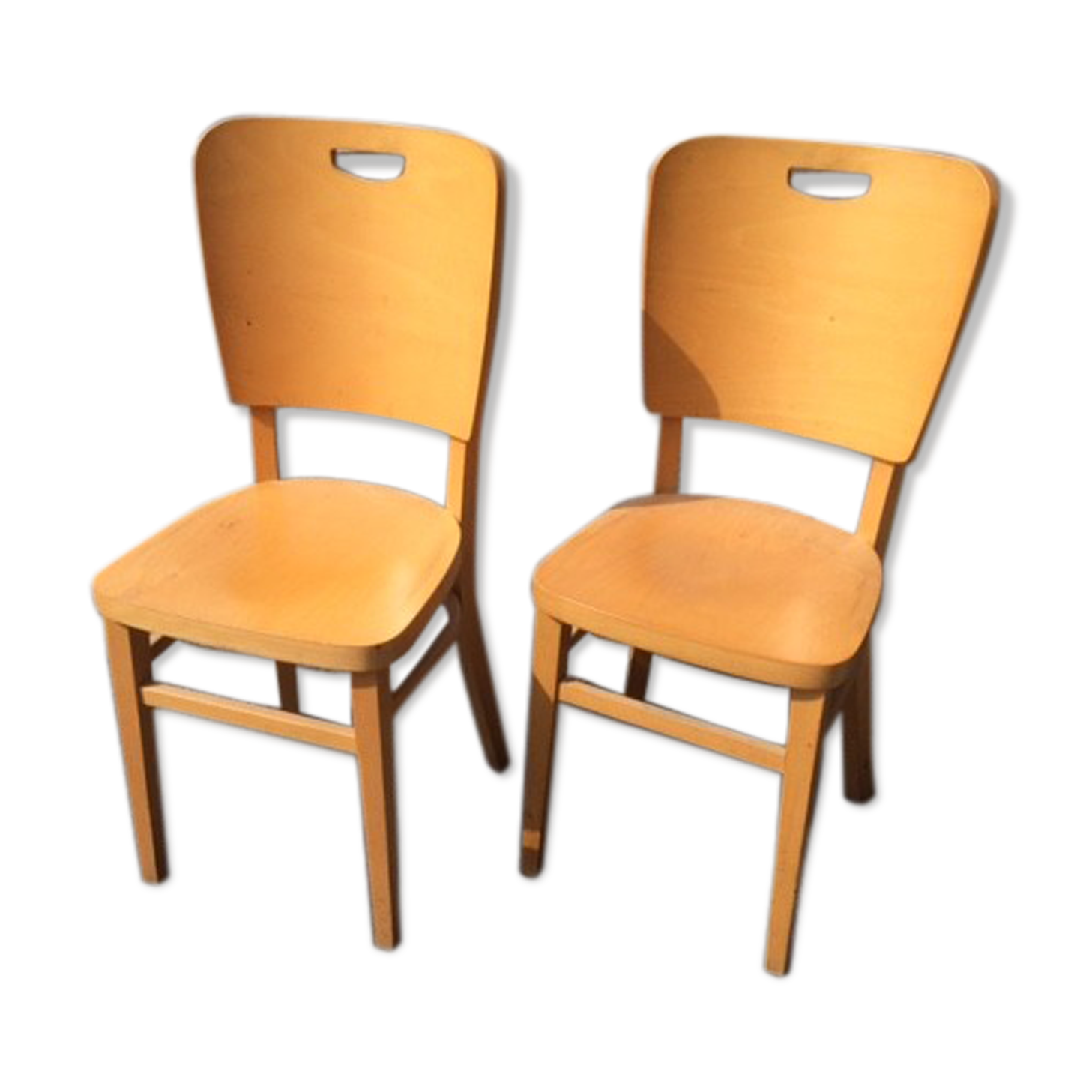 2 Baumann bistro chairs