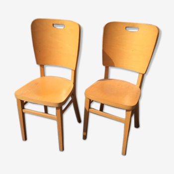 2 chaises bistro Baumann