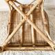 Vintage rattan armchair