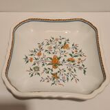 Empty pocket Sainfoin earthenware of Gien plant décor