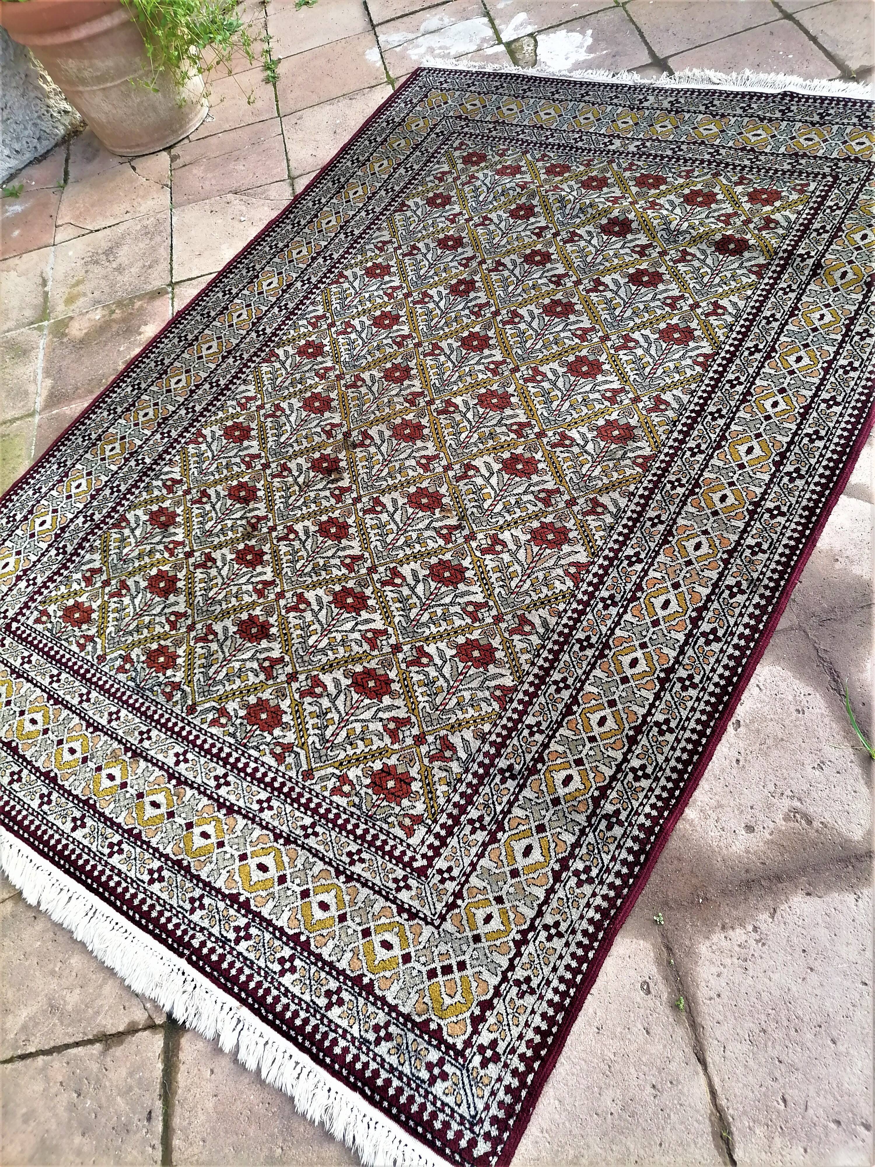 Old oriental carpet. Pakistan. (219 x 146)