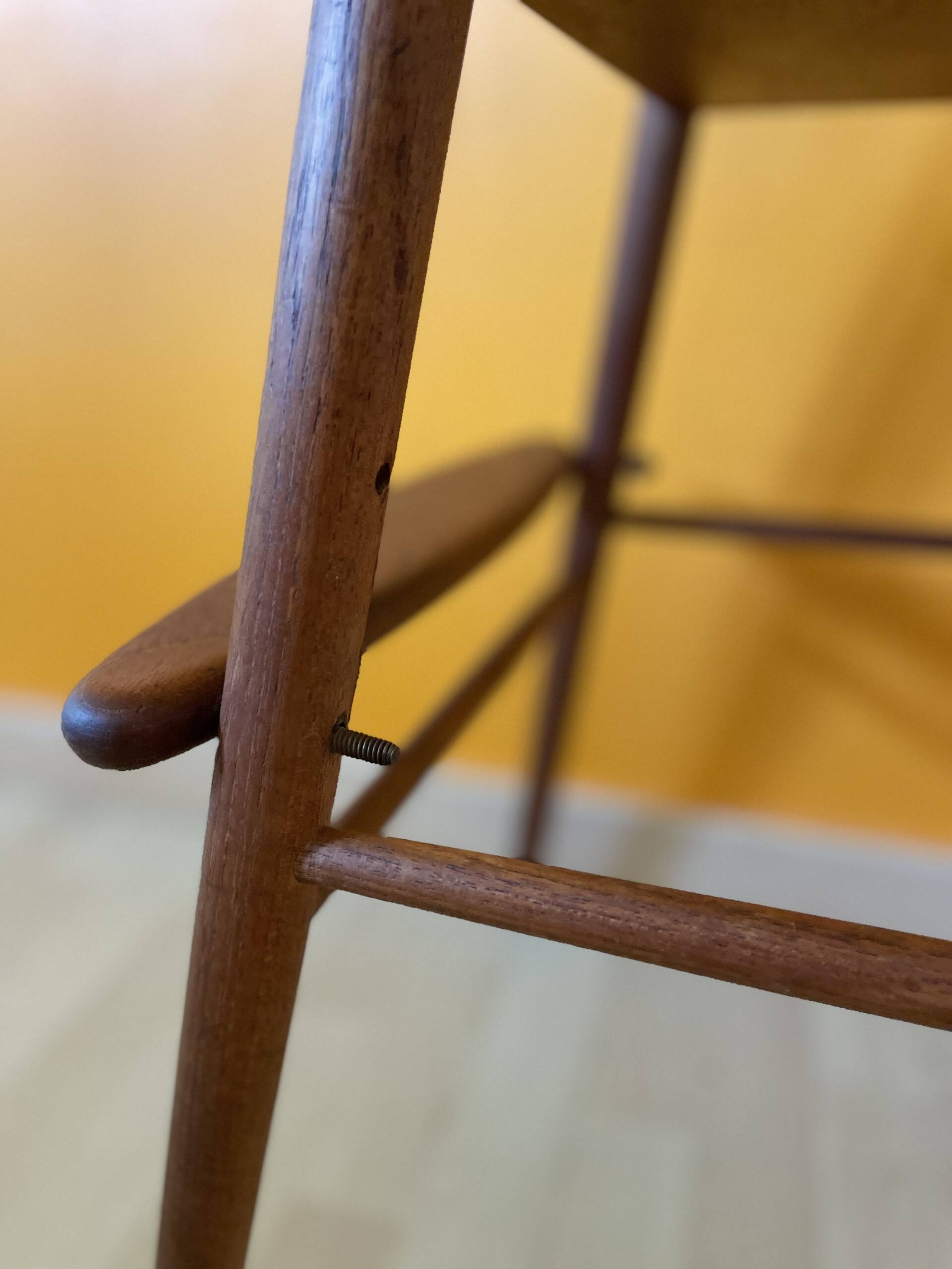 Danish Children's High Chair by Nanna Ditzel for Kold Savvaerk, 1950s