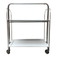 Vintage Folding Service Trolley by Raquer, 1970s