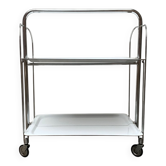 Chariot de Service Pliable Vintage par Raquer, années 1970