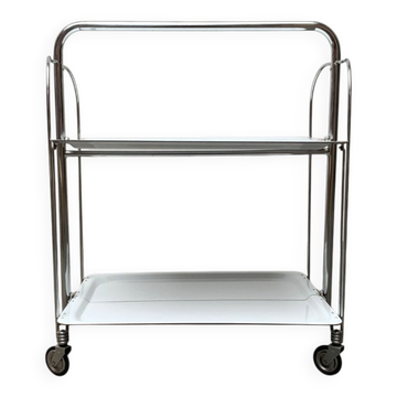 Vintage Folding Service Trolley by Raquer, 1970s