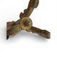 Chandelier en bois doré