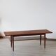 Vintage Scandinavian teak coffee table (Denmark, 1960s)