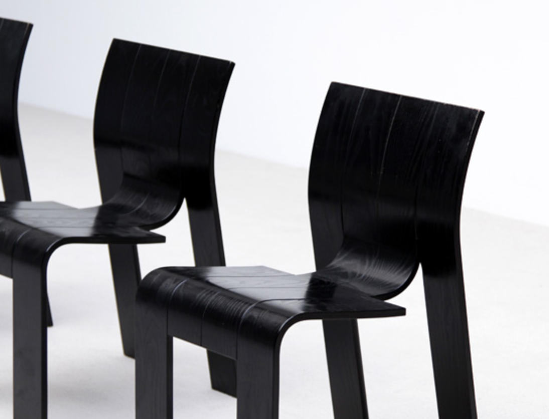 Set of 4 chairs by Gijs Bakker 1970