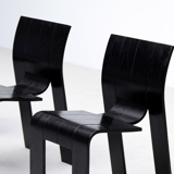 Set of 4 chairs by Gijs Bakker 1970