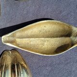 Set of 6 brass cups