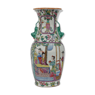 Vase en porcelaine de Chine, Canton