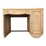 1940s oak desk pickled