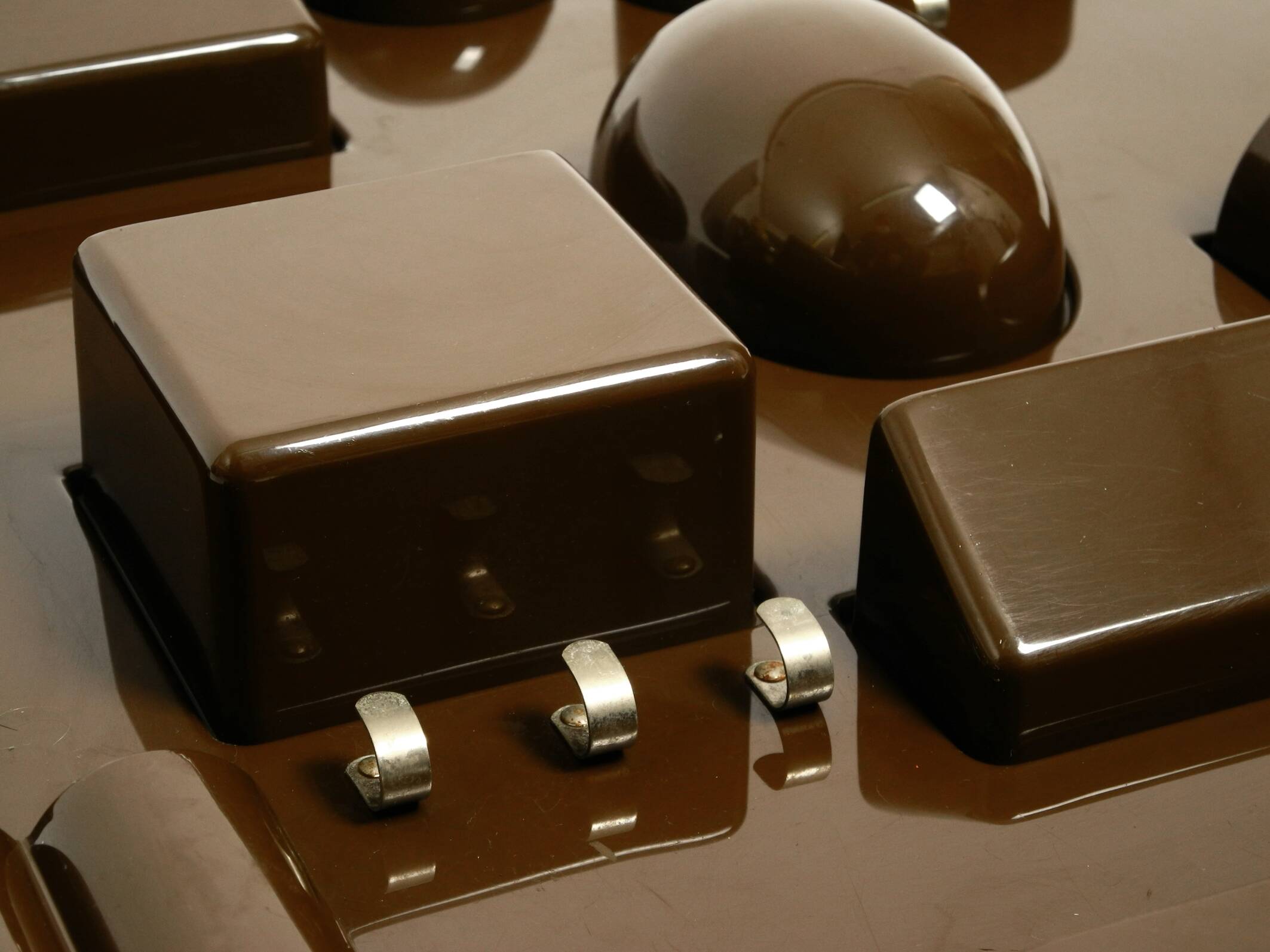 70s Uten.Silo by Dorothee Maurer-Becker | M-Design production in dark brown
