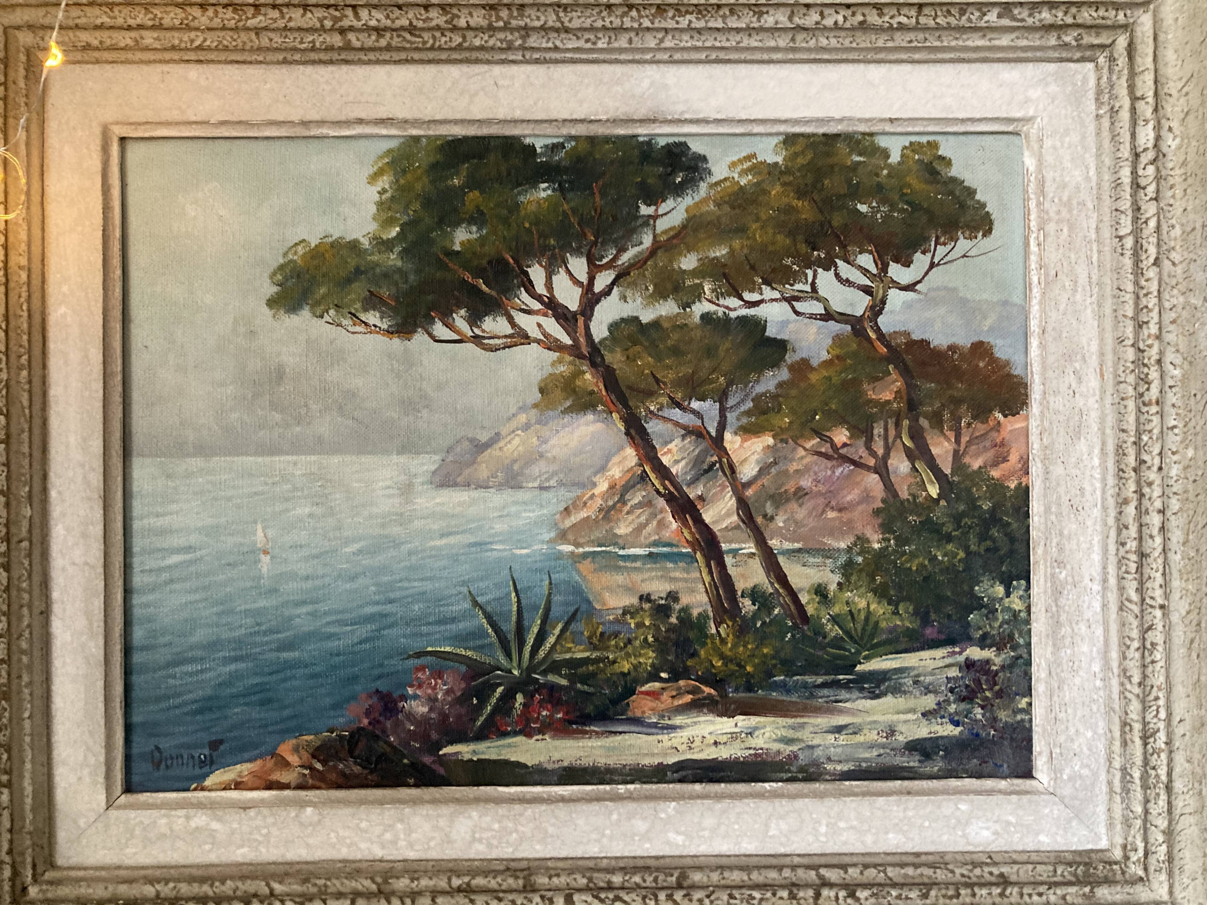 Landscape painting oil