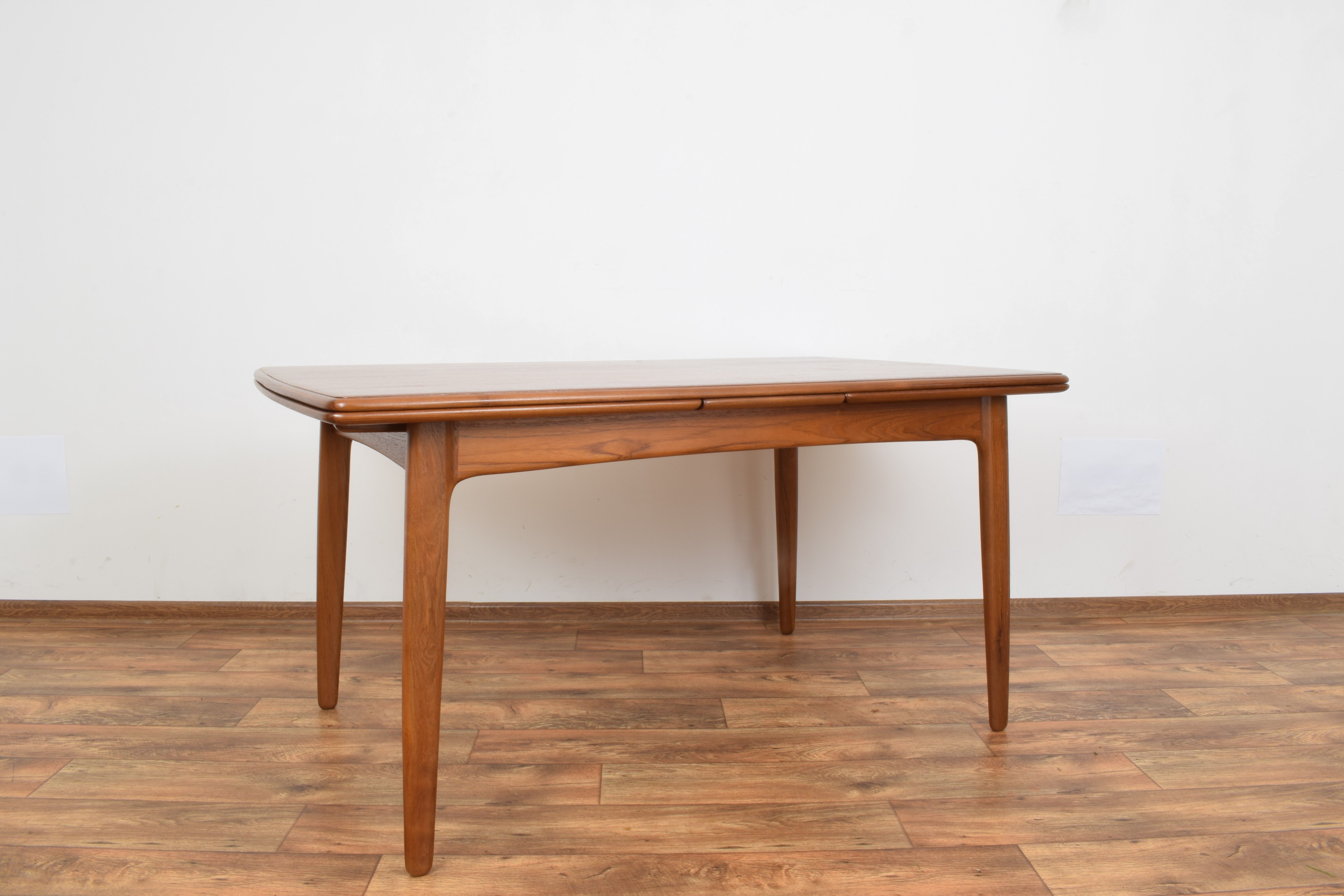 Mid-century danish teak dining table by Svend Åge Madsen for K. Knudsen, 1960s