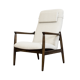 Fauteuil GFM de style mid-century par E. Homa en tissu Kvadrat, années 1960