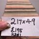 Old Turkish narrow Kilim Runner 217x49 cm shabby chic, vintage kelim