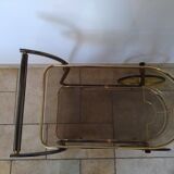 Vintage brass server