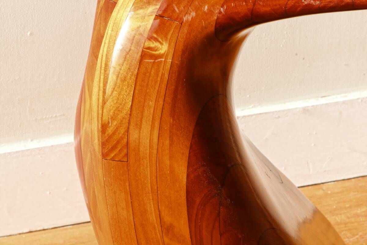 Tabouret queue de baleine, design Polyte Solet, La Sterne