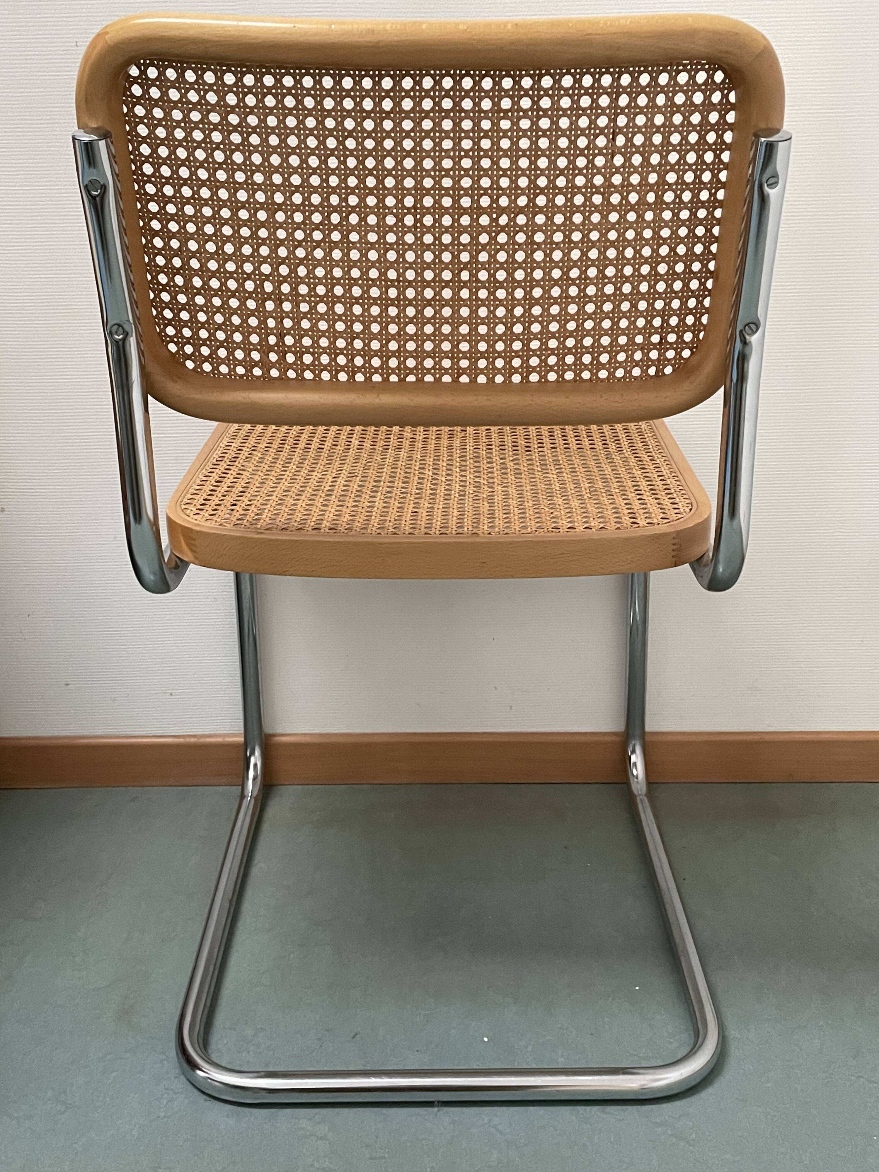 Cesca b32 chair by m. breuer