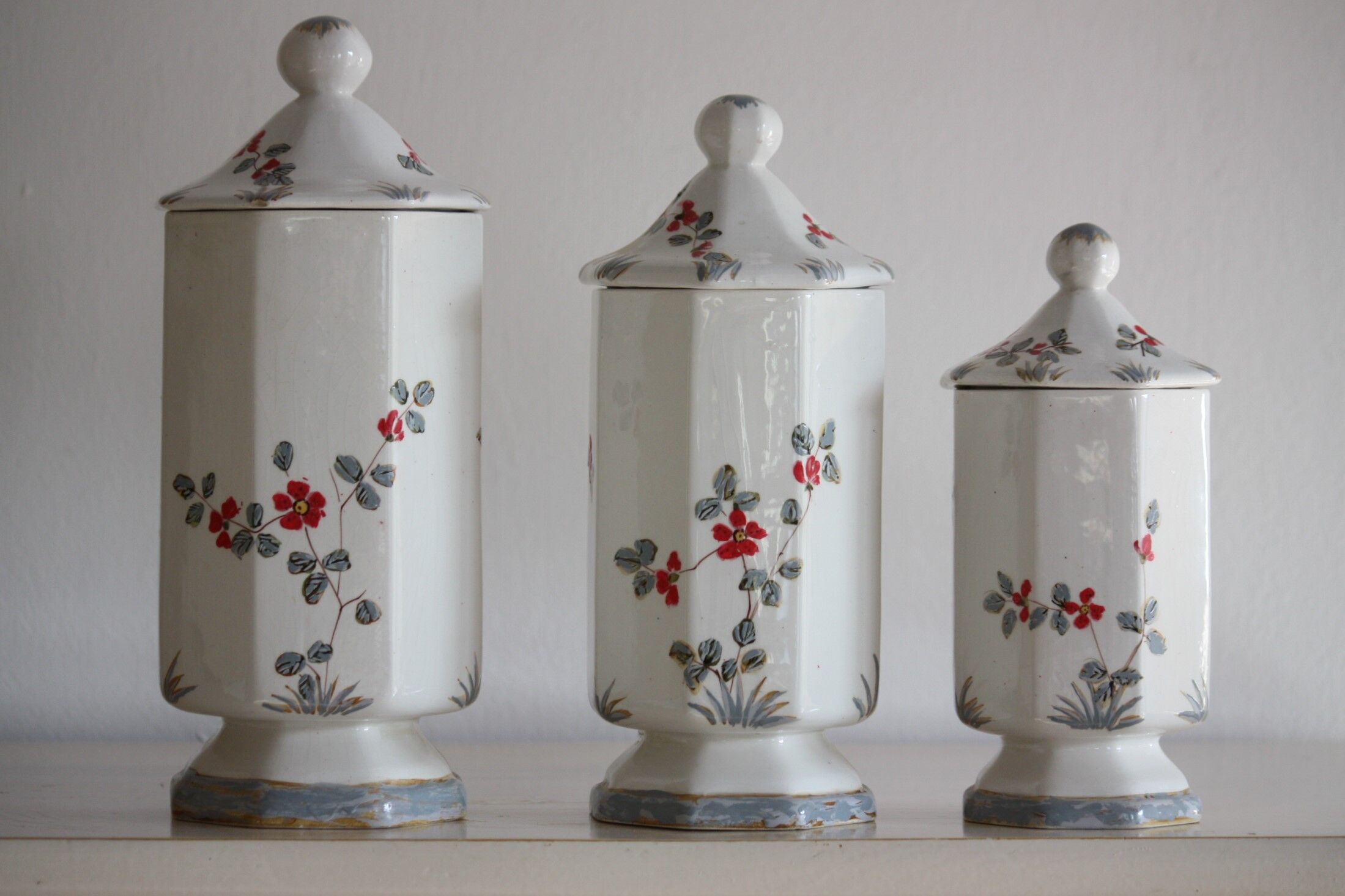 3 pots en céramique Selency