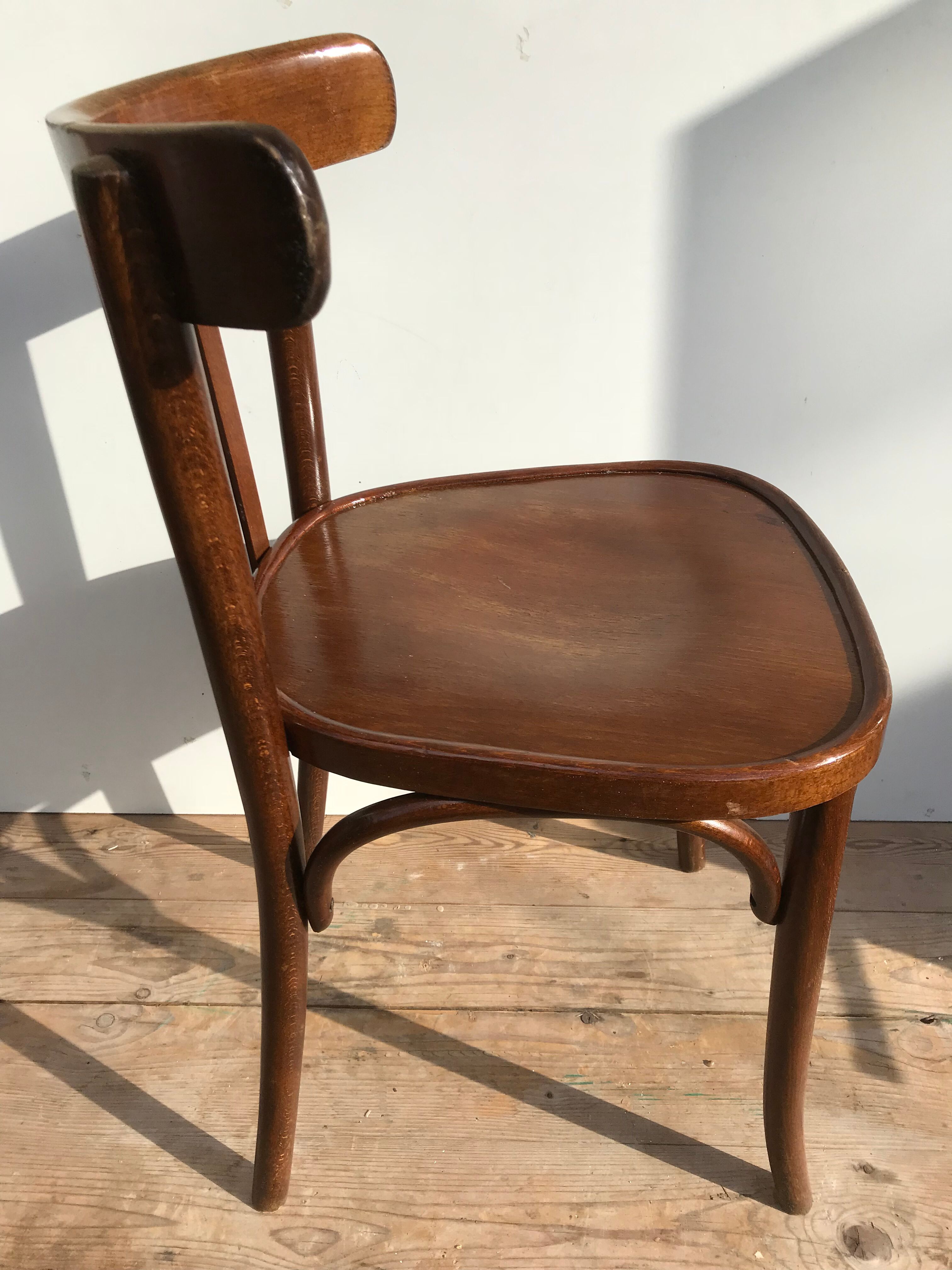 Former chair bistro s curved folder 60s vintage