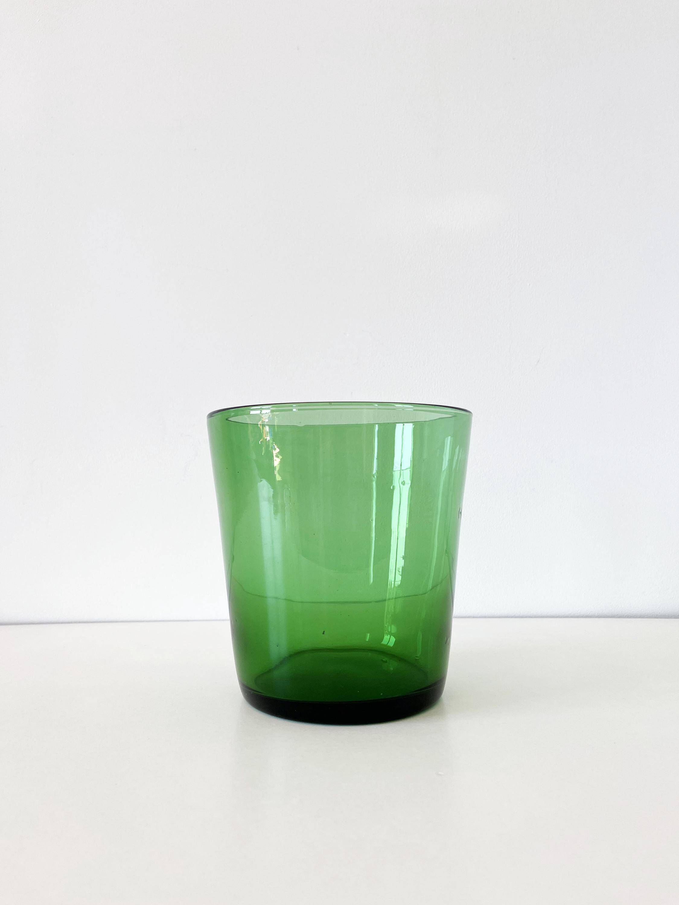 Blown glass plant pot, Empoli, Italy, 1960