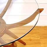 Carlo De Cali, "Ragno" (Spider) coffee table, Italy, 1950s