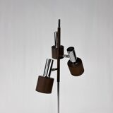 Lampadaire Wilko/Solken Leuchten avec lampes orientables, 1970s