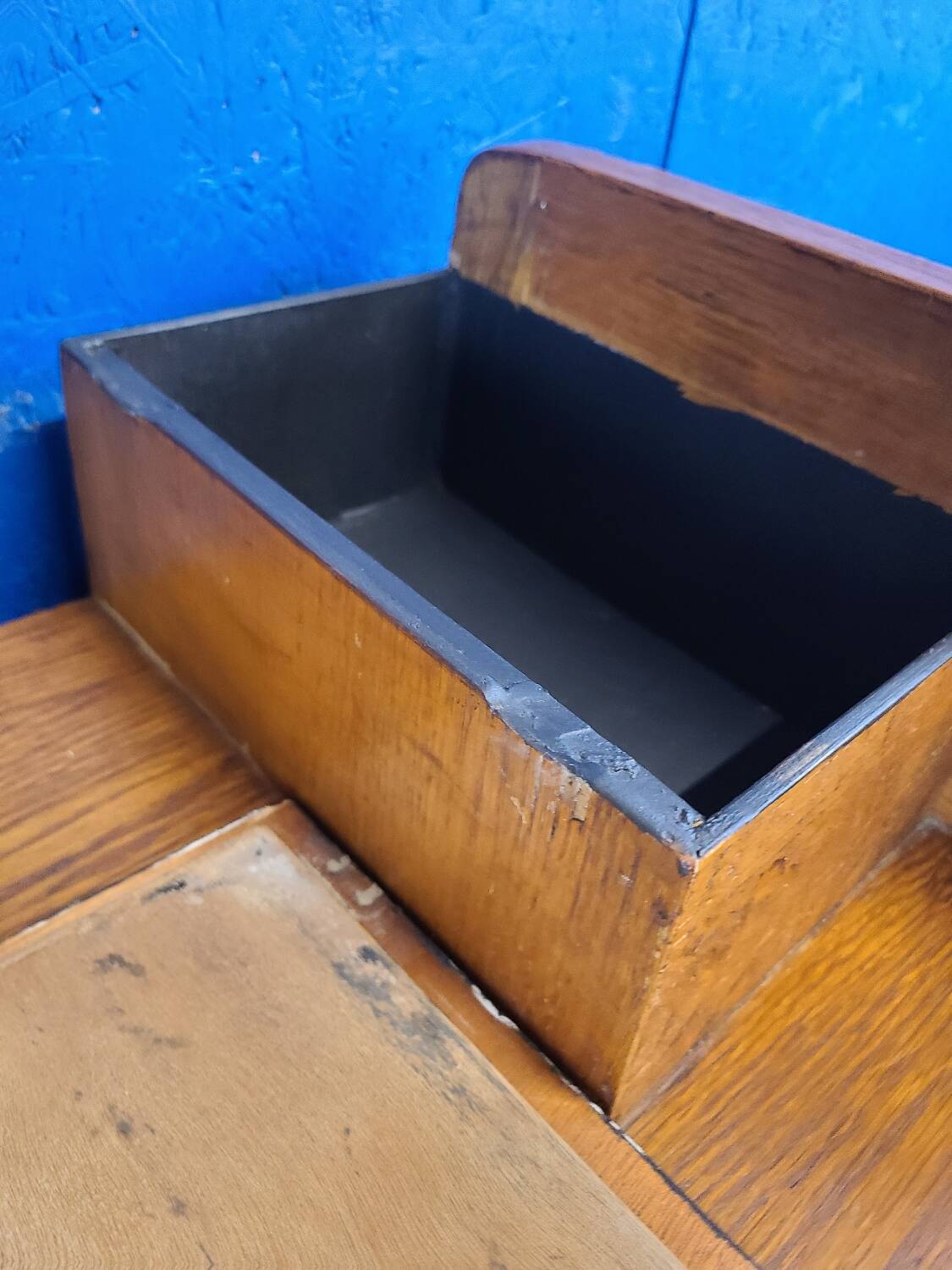 Vintage desk, compass foot dressing table