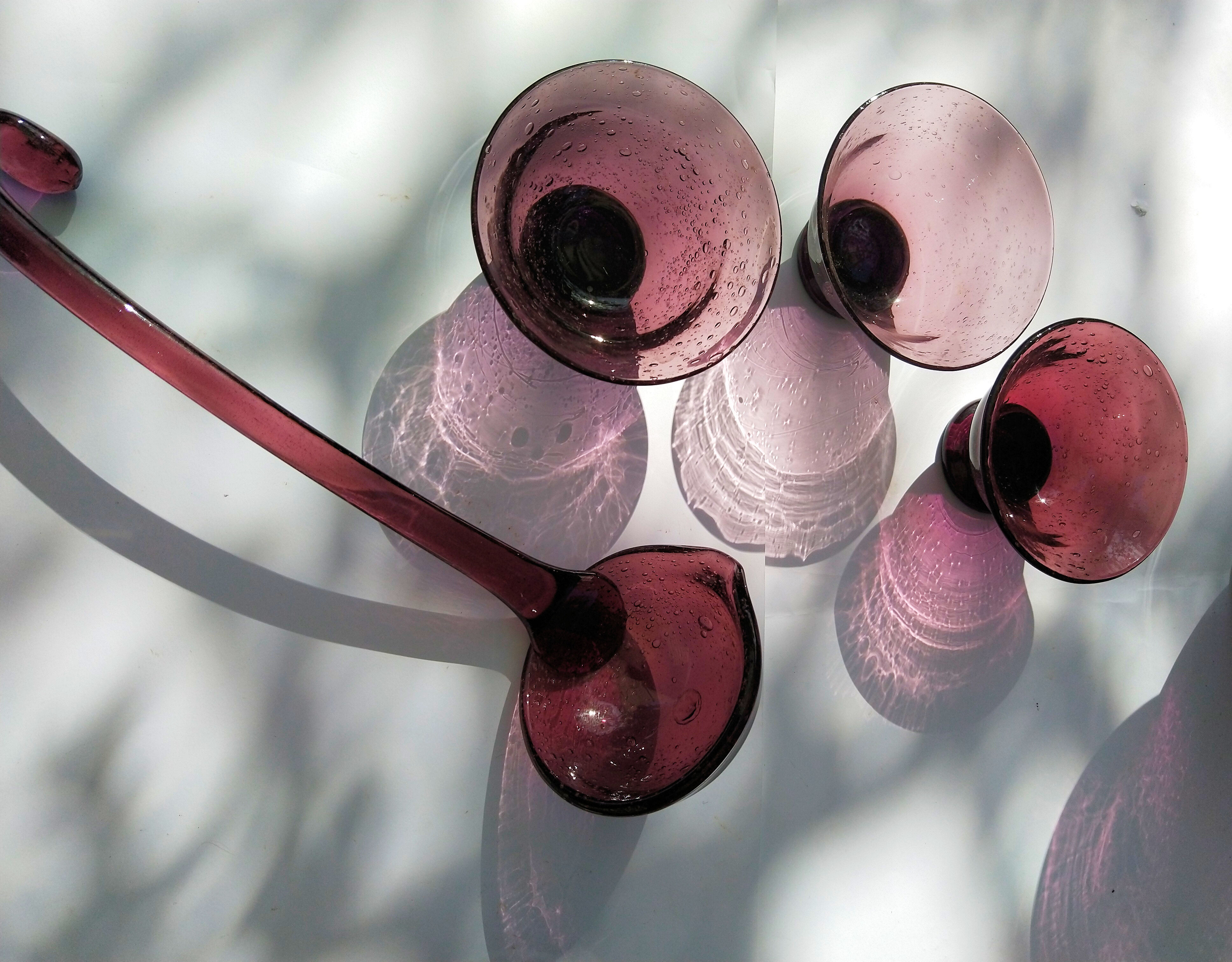 Biot blown glass service