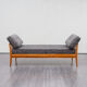 50s sofa in cherry wood