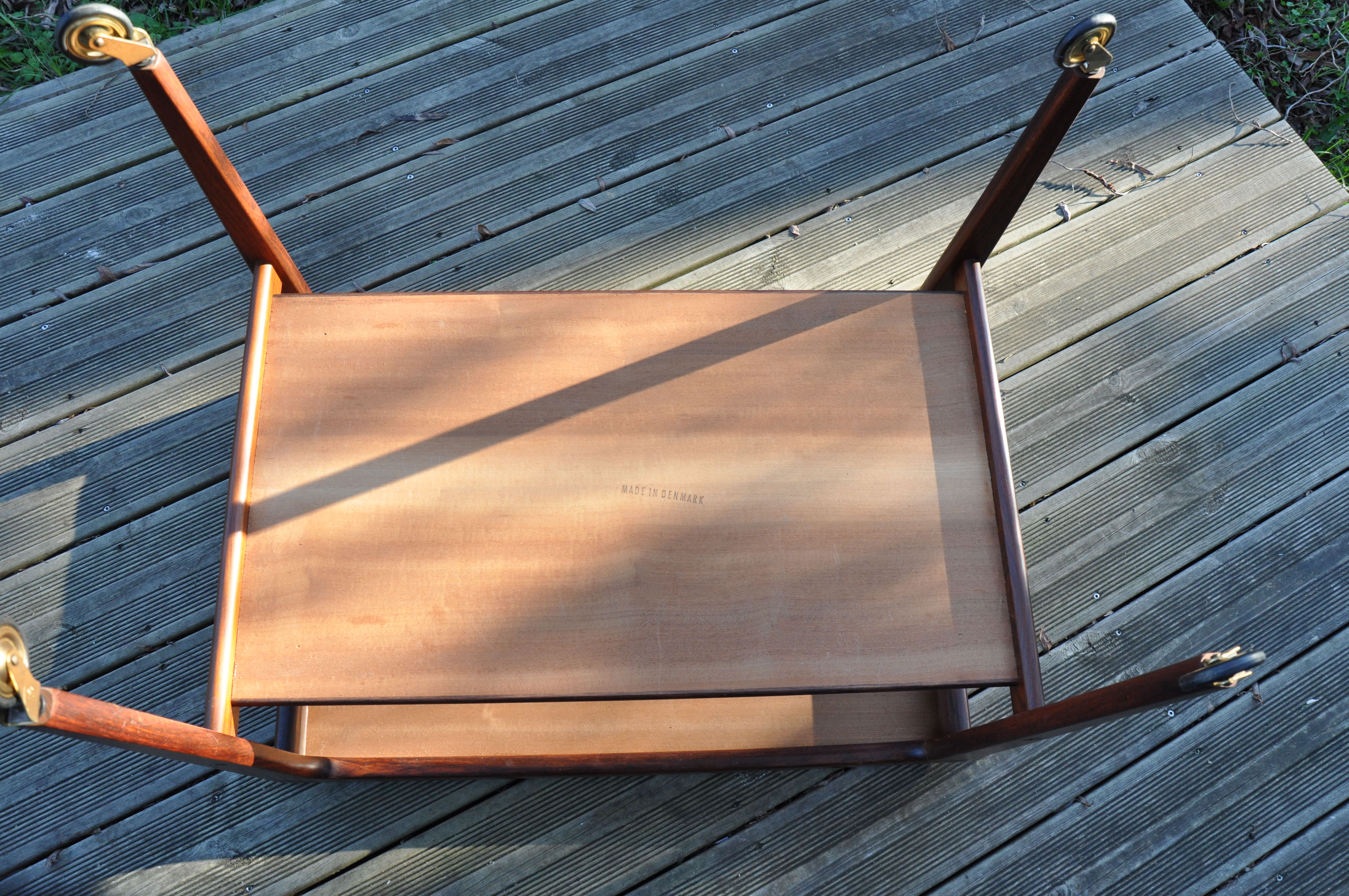 Scandinavian service, rosewood, 60s